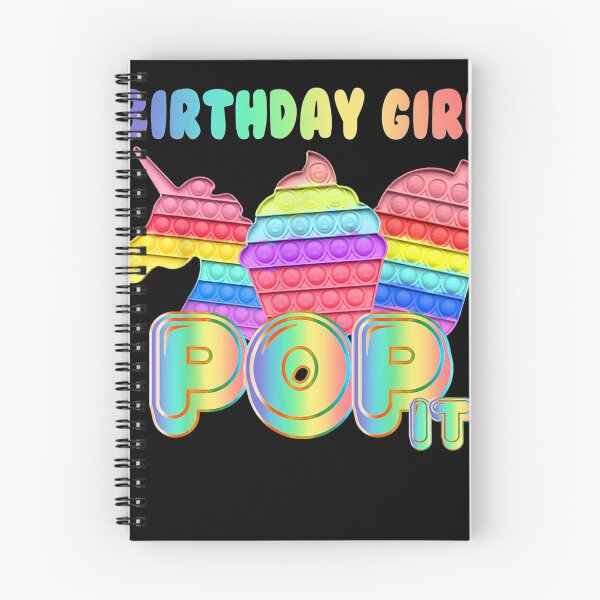 Item preview, Birthday girl pop it unicorn girl pop it birthday gift designed and sold by KajaSzulc.