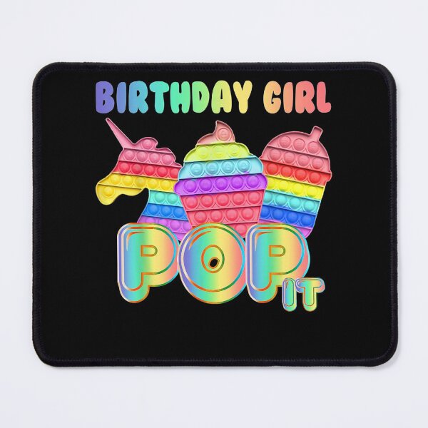 Item preview, Birthday girl pop it unicorn girl pop it birthday gift designed and sold by KajaSzulc.