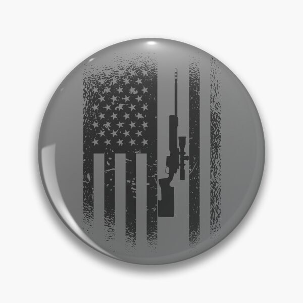 Item preview, American Flag Sniper Rifle 2nd Amendment Patriotic Sniper Gear designed and sold by DynamicDesign.
