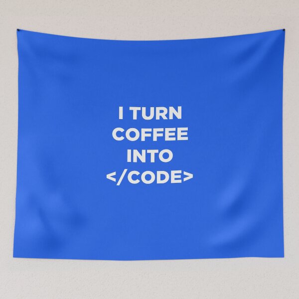 Item preview, I Turn Coffee Into Code Programmer designed and sold by AlwaysAwesome.