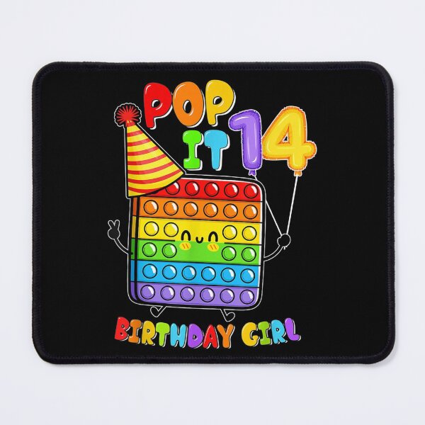 Item preview, Colorful Gameboard 14th Fidget Pop It Birthday Girl Party designed and sold by KajaSzulc.