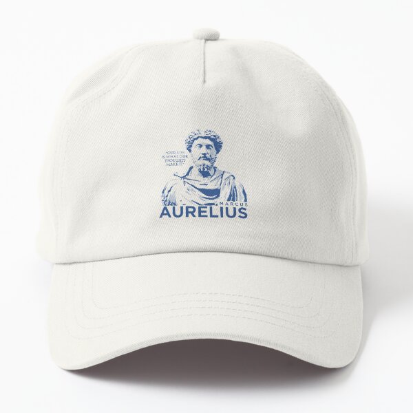 Stoicism Philsophy Quote Marcus Aurelius Raglan Baseball Tee Dad Hat