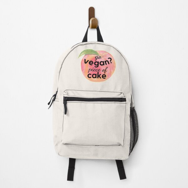 Item preview, Go Vegan Piece Of Cake - Vegan Lifestyle Animal Rights designed and sold by ViewerEqualsPhoton.