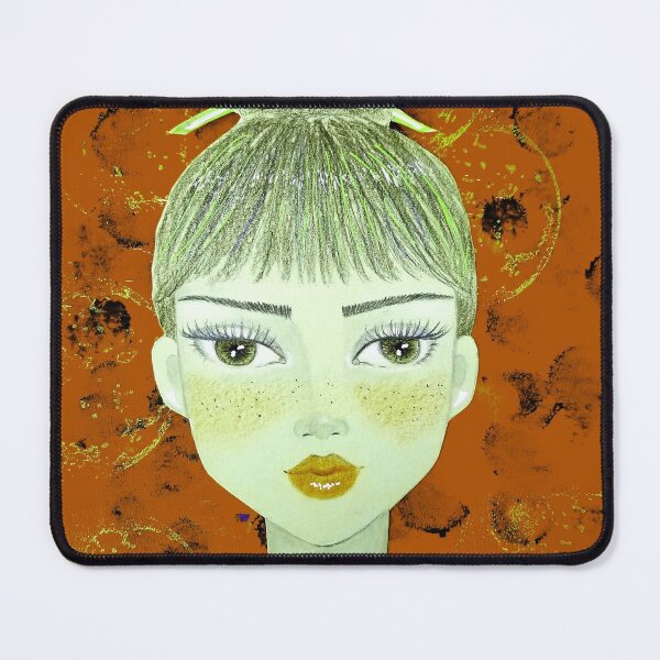 Item preview, "I am multifaceted, but all my facets are cute" - beautiful portrait of a cute female face by CoolCleverCute designed and sold by CoolCleverCute.