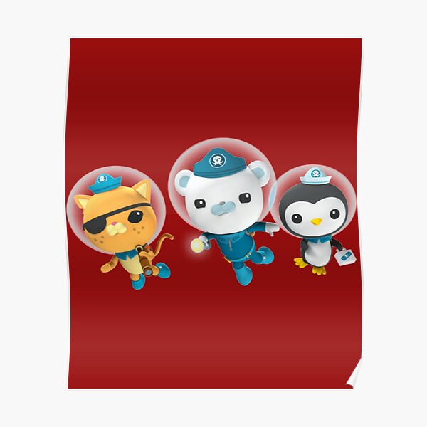 Octonaut Posters Redbubble