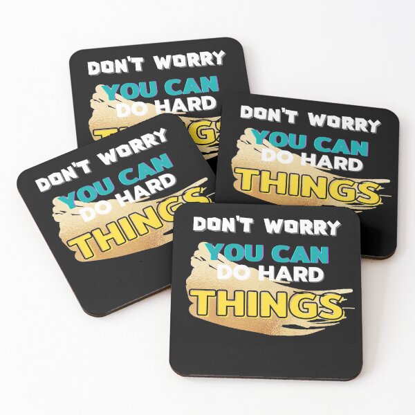 Item preview, Don't Worry You Can Do Hard Things designed and sold by SuccessSK.