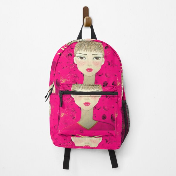 Item preview, "I am multifaceted, but all my facets are cute" - beautiful portrait of a cute female face by CoolCleverCute designed and sold by CoolCleverCute.