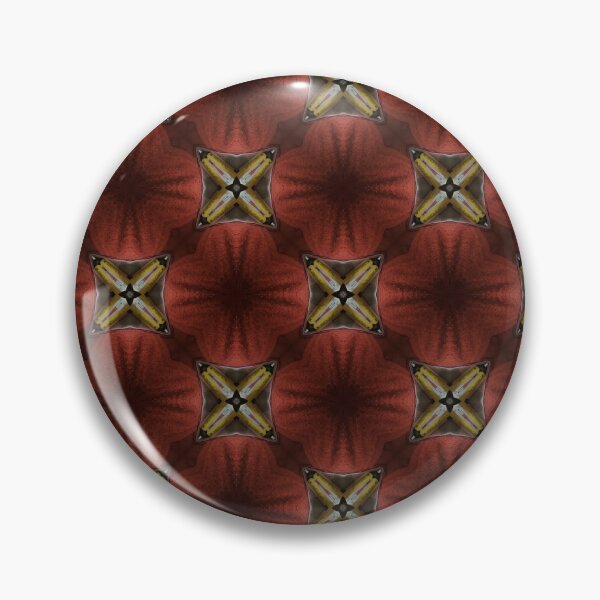 Item preview, Red and black repeating geometric pattern designed and sold by RoguePixel.
