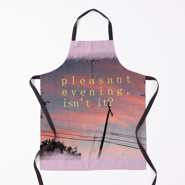 Item preview, pleasant evening, isn't it? designed and sold by doodleblood.