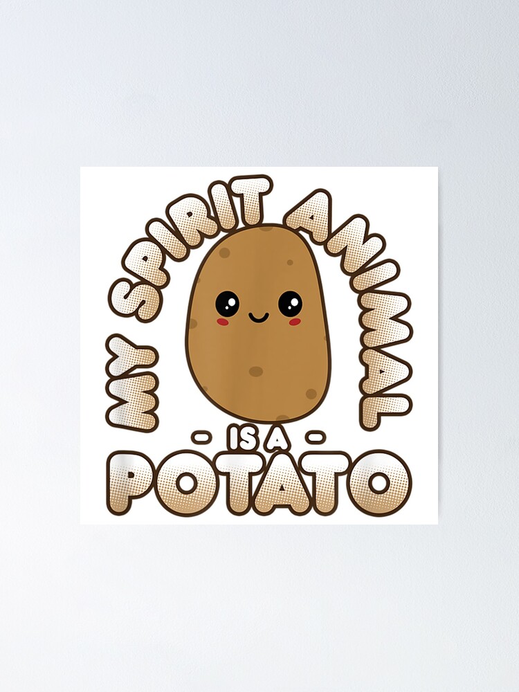 Kawii Potato Poster