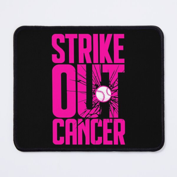 Item preview, Strike Out Breast Cancer Baseball Softball Shattered Text designed and sold by GrandeDuc.