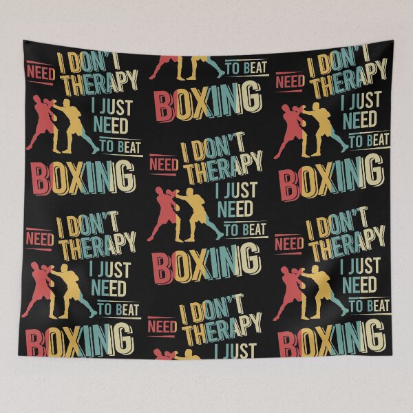 Item preview, I dont need therapy i just need beat Boxing vintage designed and sold by NgocLanDesign.
