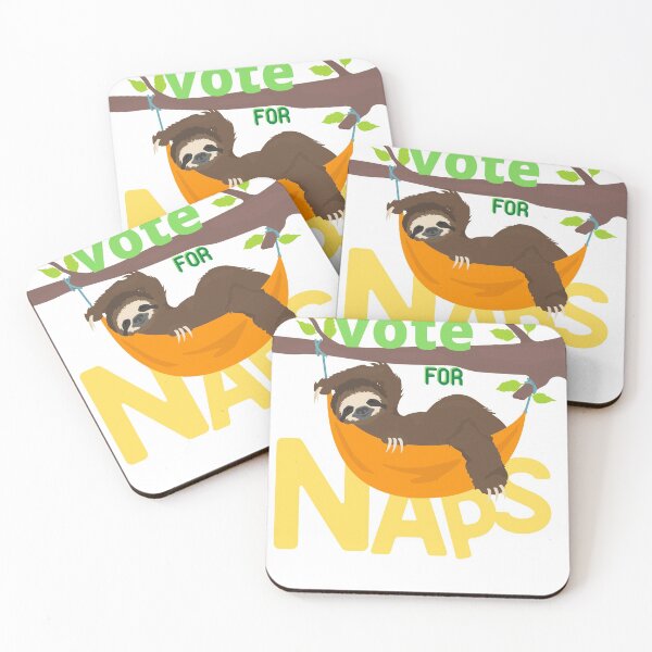 Item preview,  Vote For Naps, Funny SLoth Vote For Naps, I'm with The Naps designed and sold by GulQari.