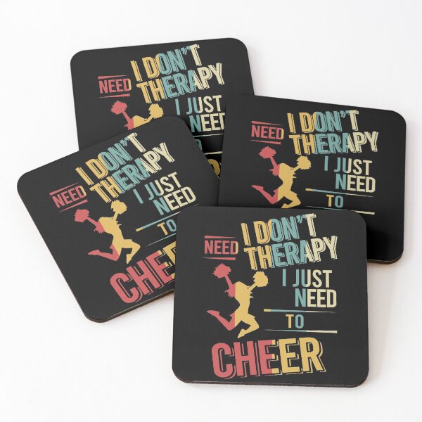 Item preview, I dont need therapy i just need to dance Cheerleading vintage designed and sold by NgocLanDesign.