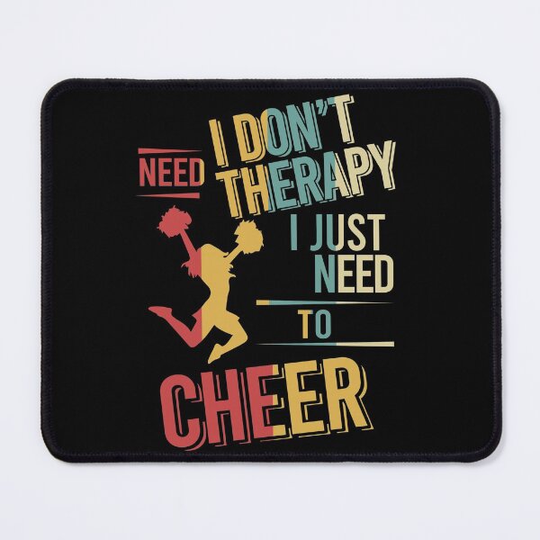 Item preview, I dont need therapy i just need to dance Cheerleading vintage designed and sold by NgocLanDesign.
