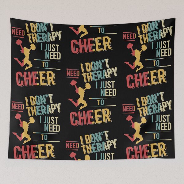 Item preview, I dont need therapy i just need to dance Cheerleading vintage designed and sold by NgocLanDesign.