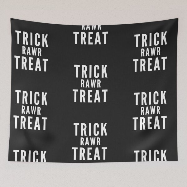 Item preview, CAMISETA TRICK RAWR TREAT ESSENTIAL designed and sold by Luckydoe1.
