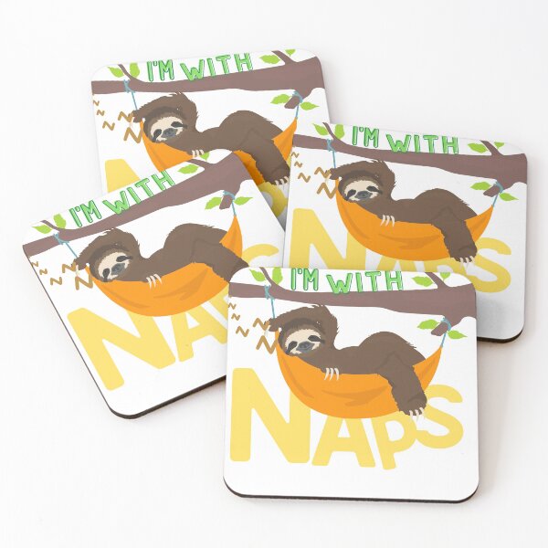 Item preview,  Vote For Naps, Funny SLoth Vote For Naps, I'm with The Naps designed and sold by GulQari.
