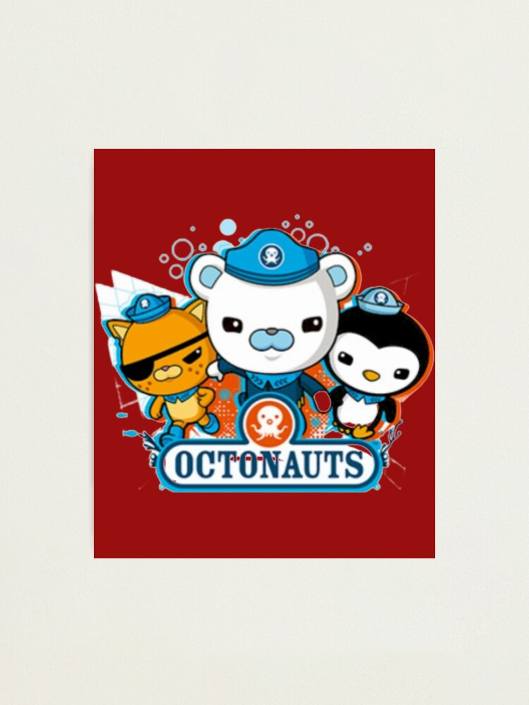 Octonauts Character Captain Barnacles Kwazii And Peso Photographic Print By Chairtospare Redbubble