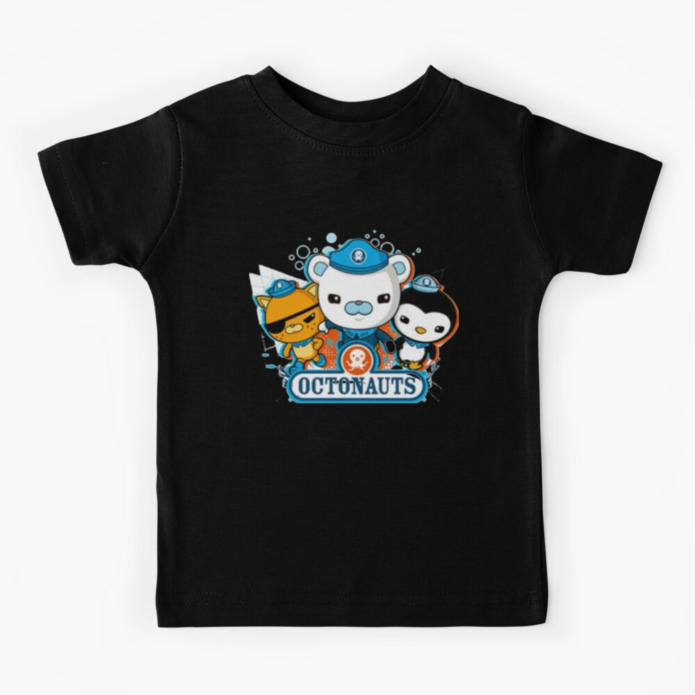 Octonauts Character Captain Barnacles Kwazii And Peso Kids T Shirt By Chairtospare Redbubble