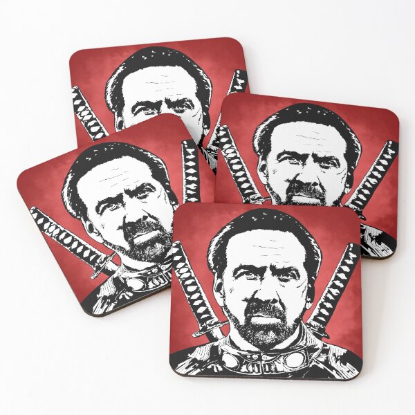 Item preview, Nicolas Cage Stencil Design Prisoners Of The Ghostland designed and sold by supermarcey.
