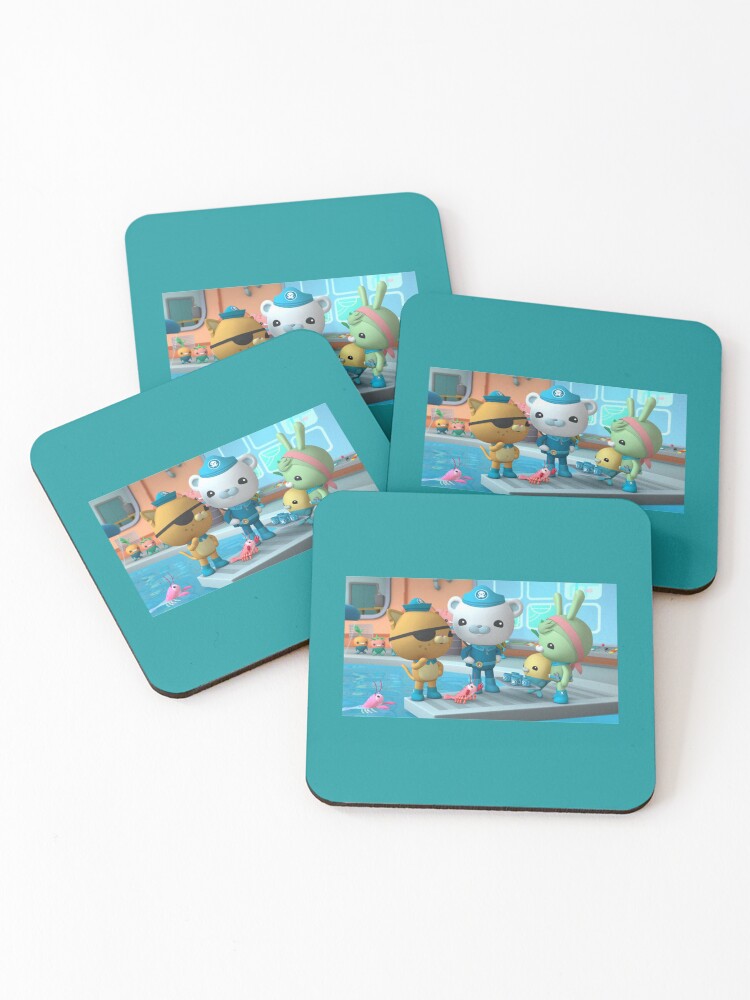 Thumbnail 1 of 5, Coasters (Set of 4), Octonauts Design designed and sold by ChairToSpare.