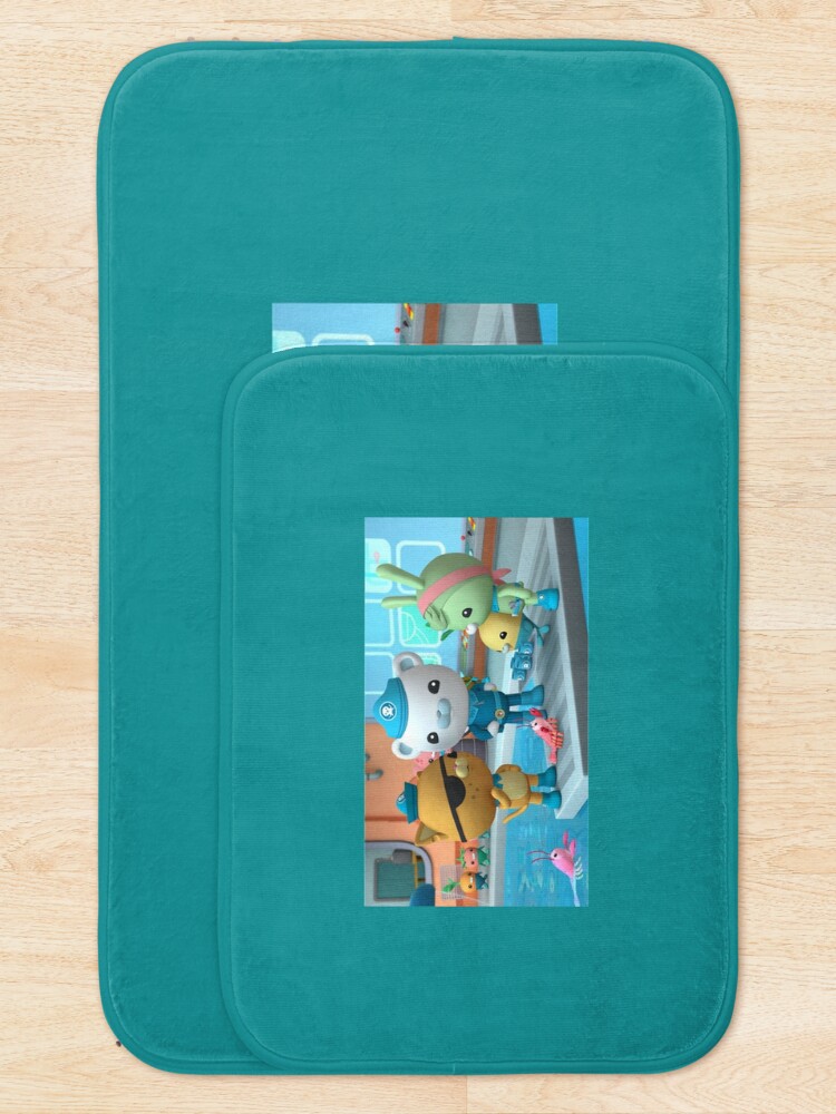 Thumbnail 5 of 6, Bath Mat, Octonauts Design   designed and sold by ChairToSpare.