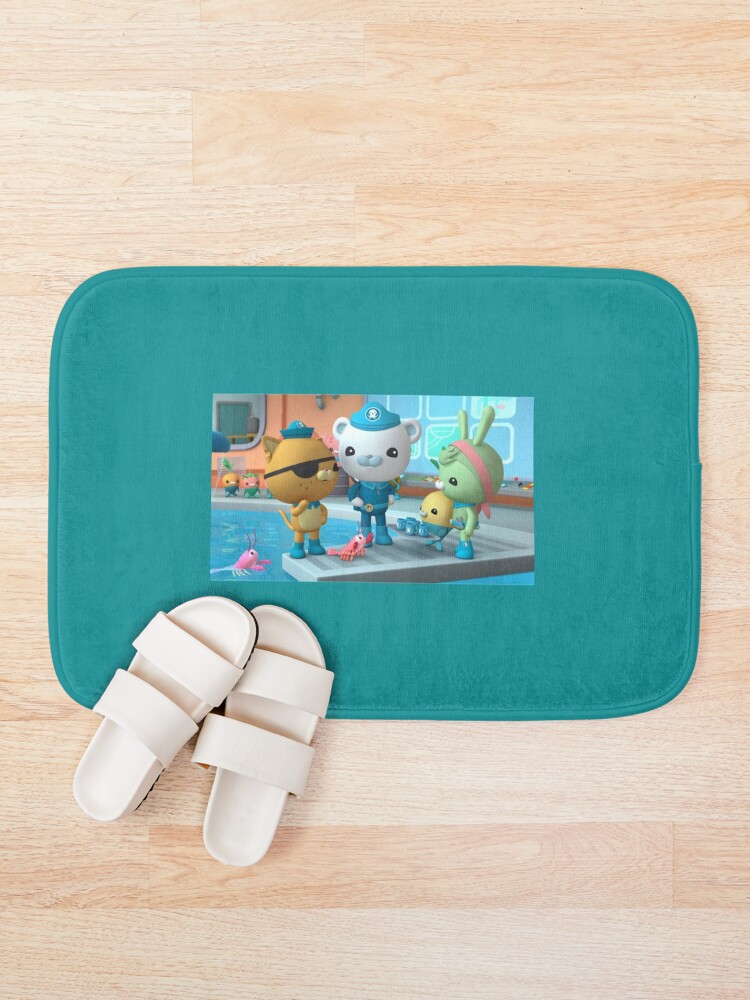 Thumbnail 1 of 6, Bath Mat, Octonauts Design   designed and sold by ChairToSpare.