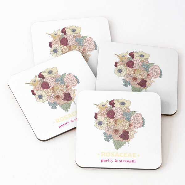 Item preview, Rosaceae Rose Purity and Strength designed and sold by botaniquestyle.