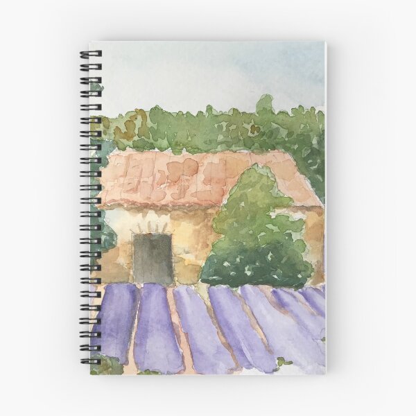 Item preview, Watercolor "Provencal house" designed and sold by Vanessaart.