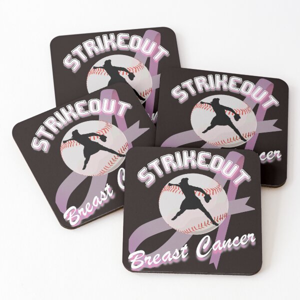Item preview, STRIKEOUT BREAST CANCER designed and sold by jmed70.