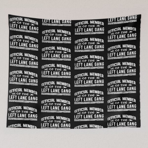 Item preview, Trucker: Official member of the left lane gang designed and sold by nektarinchen.