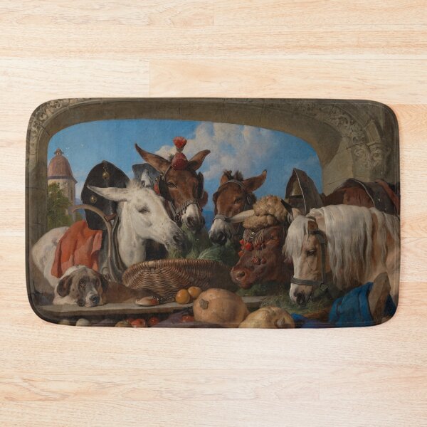 Item preview, A Group of Animals - Geneva by David Roberts (commission by Sir Edwin Henry Landseer) designed and sold by Amanda1775.