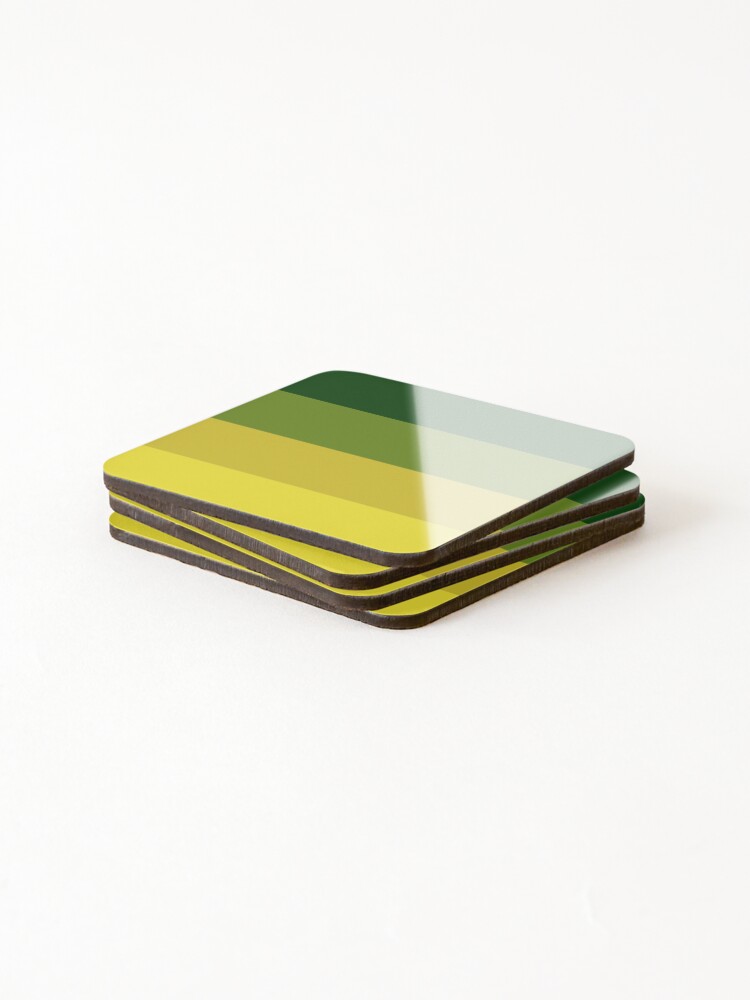 Thumbnail 4 of 5, Coasters (Set of 4), Fancy Spring Mix Solid Color designed and sold by WayneTower.