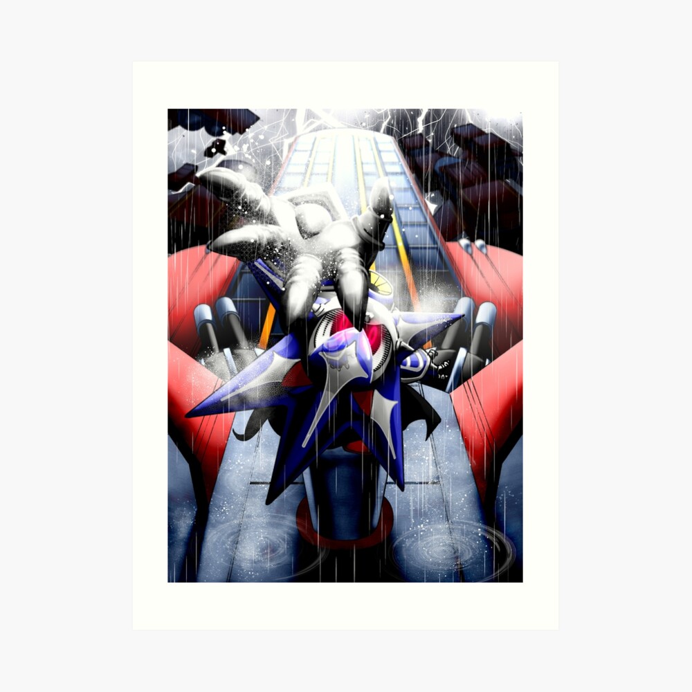 neo metal sonic art Art Board Print for Sale by danielroy4