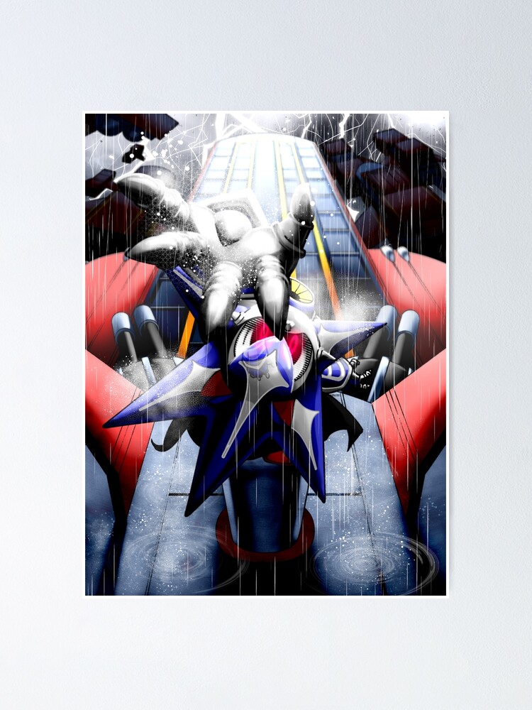 Sonic vs Metal Sonic Fan Art Poster - New Original Art - 17 (W) x