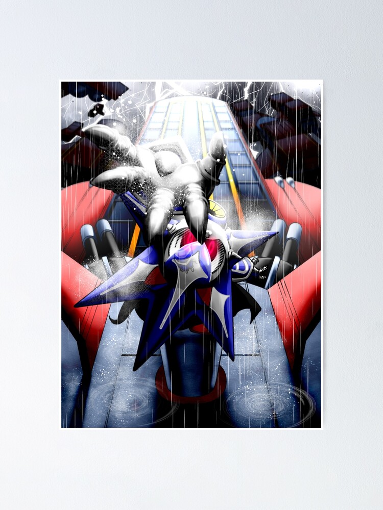 neo metal sonic art Premium Matte Vertical Poster sold by Sylheti