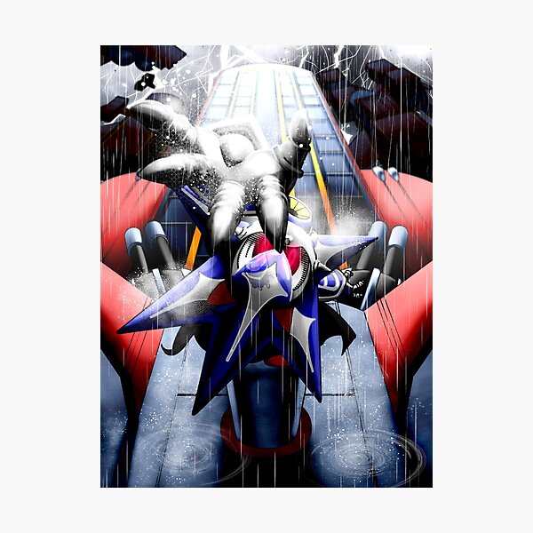 Neo Metal Sonic Photographic Prints for Sale