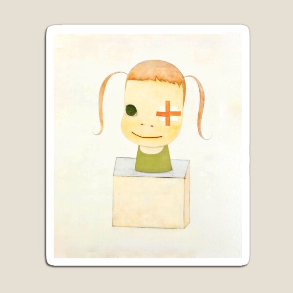 Item preview, Yoshitomo Nara sorry couldn't draw the left eye Poster designed and sold by odincap.