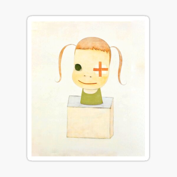 Item preview, Yoshitomo Nara sorry couldn't draw the left eye Poster designed and sold by odincap.