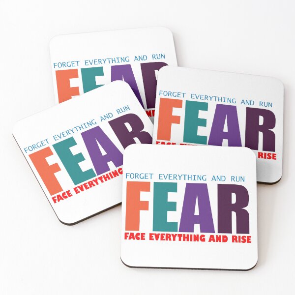 Item preview, FEAR  Face Everything and Rise designed and sold by Daizyner.