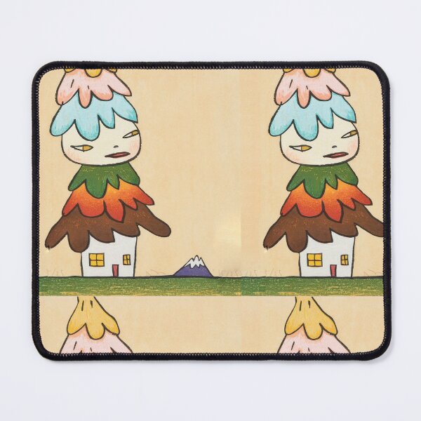 Item preview, Yoshitomo Nara Mushroom House Tshirt - Yoshitomo Nara Mushroom House Poster designed and sold by odincap.