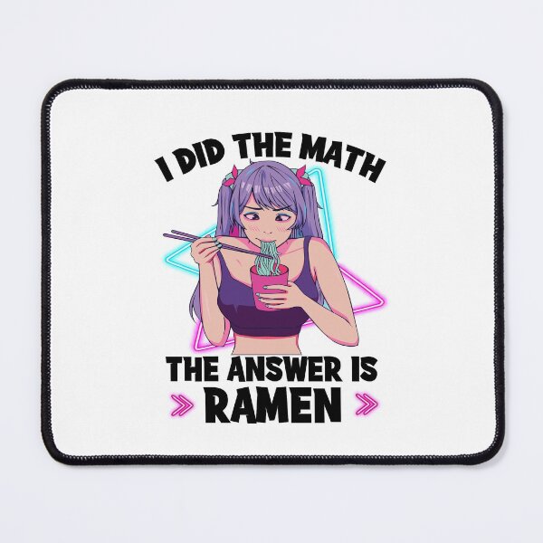 Item preview, Anime Girl Eating Ramen designed and sold by ZavageDesigns.