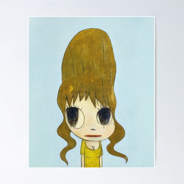 Item preview, Yoshitomo Nara Nagayo Girl Tshirt - Yoshitomo Nara Nagayo Girl Poster designed and sold by odincap.