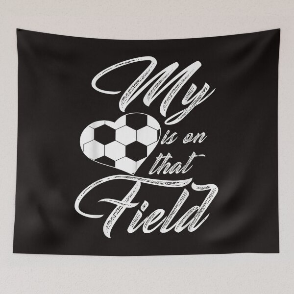 Item preview, My Heart Is On That Soccer Field Funny Shirt Men Women Kids designed and sold by HaydenLee162397.