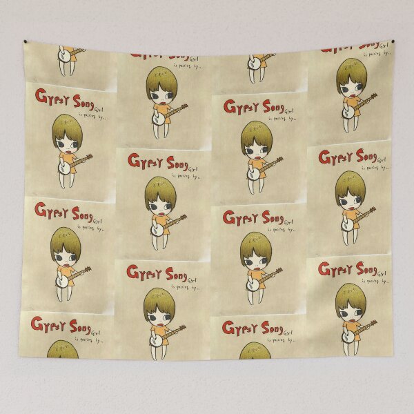 Item preview, Yoshitomo Nara Gypsy Song Tshirt - Yoshitomo Nara Gypsy Song Poster designed and sold by odincap.