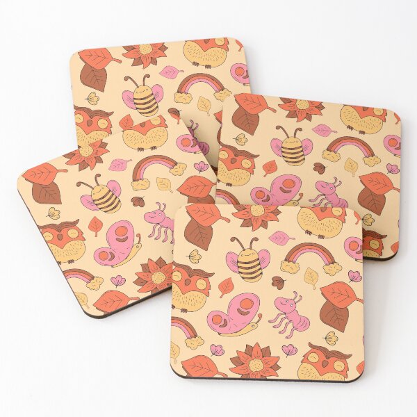 Item preview, Cute animals, fall, autumn patterns designed and sold by DerSenat.