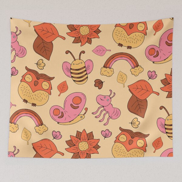 Item preview, Cute animals, fall, autumn patterns designed and sold by DerSenat.