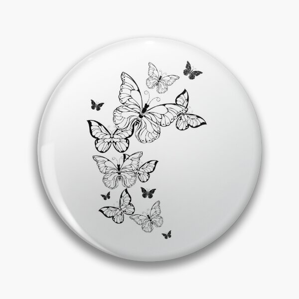 Item preview, Flying Contour Butterflies designed and sold by Blackmoon9.