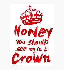 Moriarty Quote Photographic Print